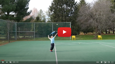 6 YEAR OLD MASTERS HIS SERVE